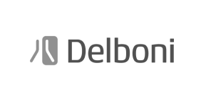 Logo do laboratorio delboni
