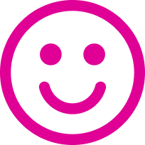 Ícone de um rosto sorrindo representando o pilar saúde mental