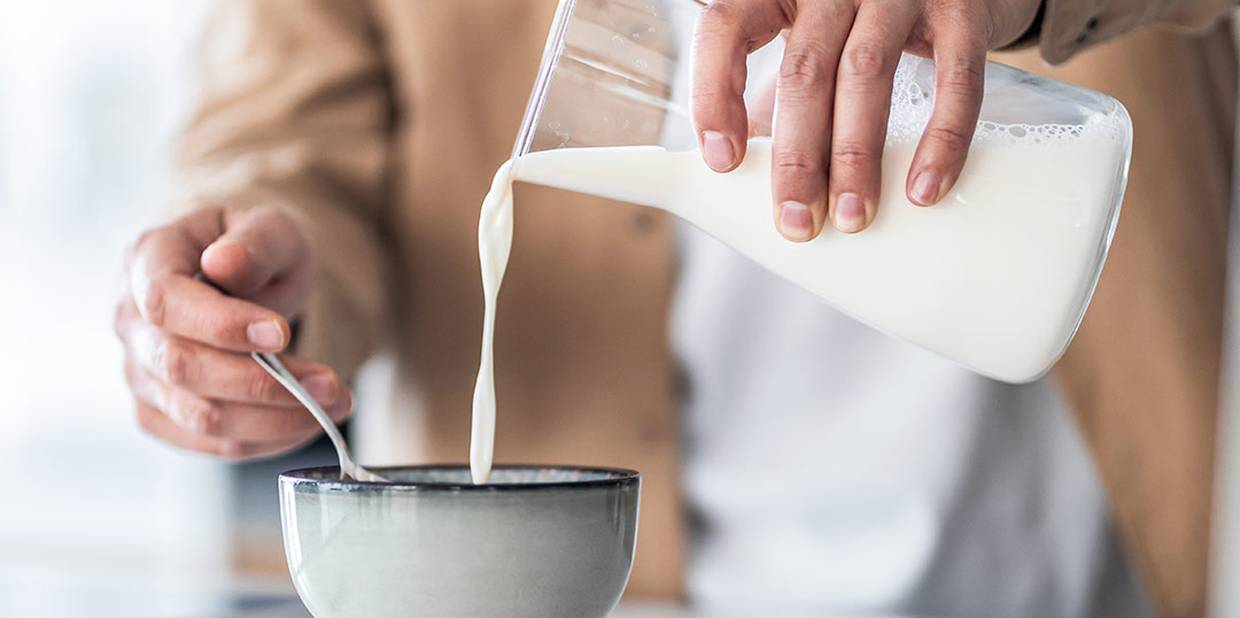 Jarra com leite