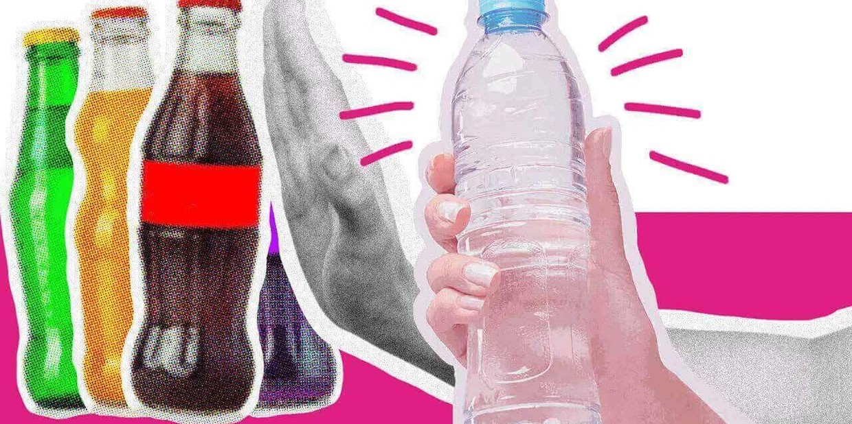 Água ou Coca-Cola