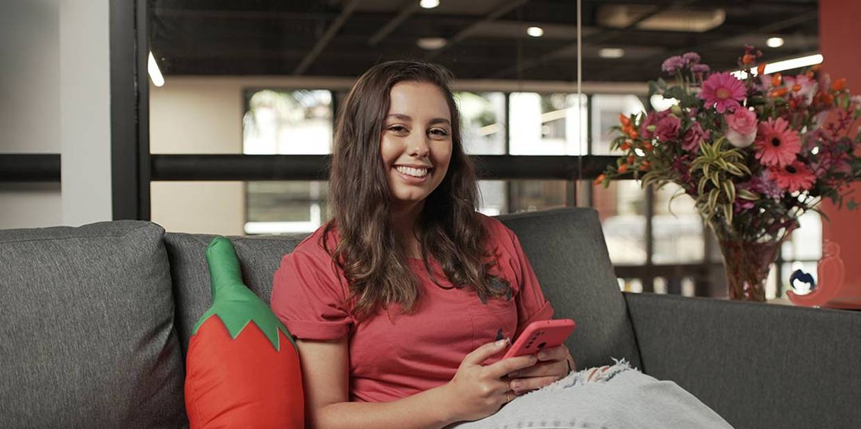 Djovanna Rubini, analista de People & Performance na Cayena