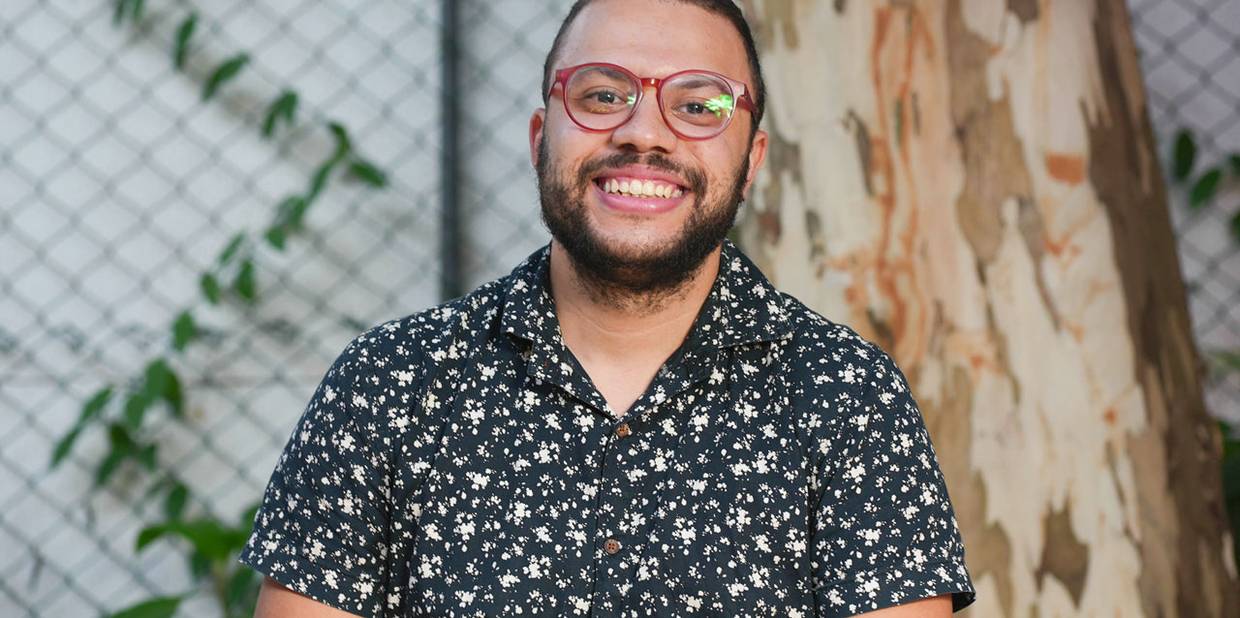 9 meses depois de uma cirurgia no joelho com alice, Felipe Santana encarou rapel