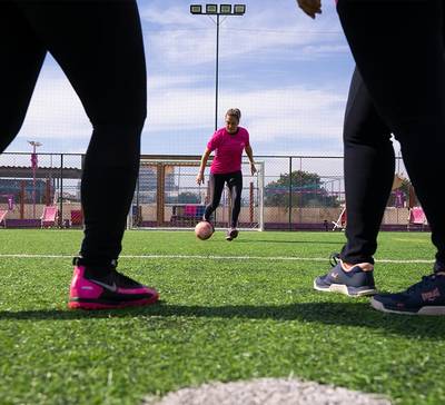 ‘Sem a Alice, eu não teria como seguir jogando futebol’