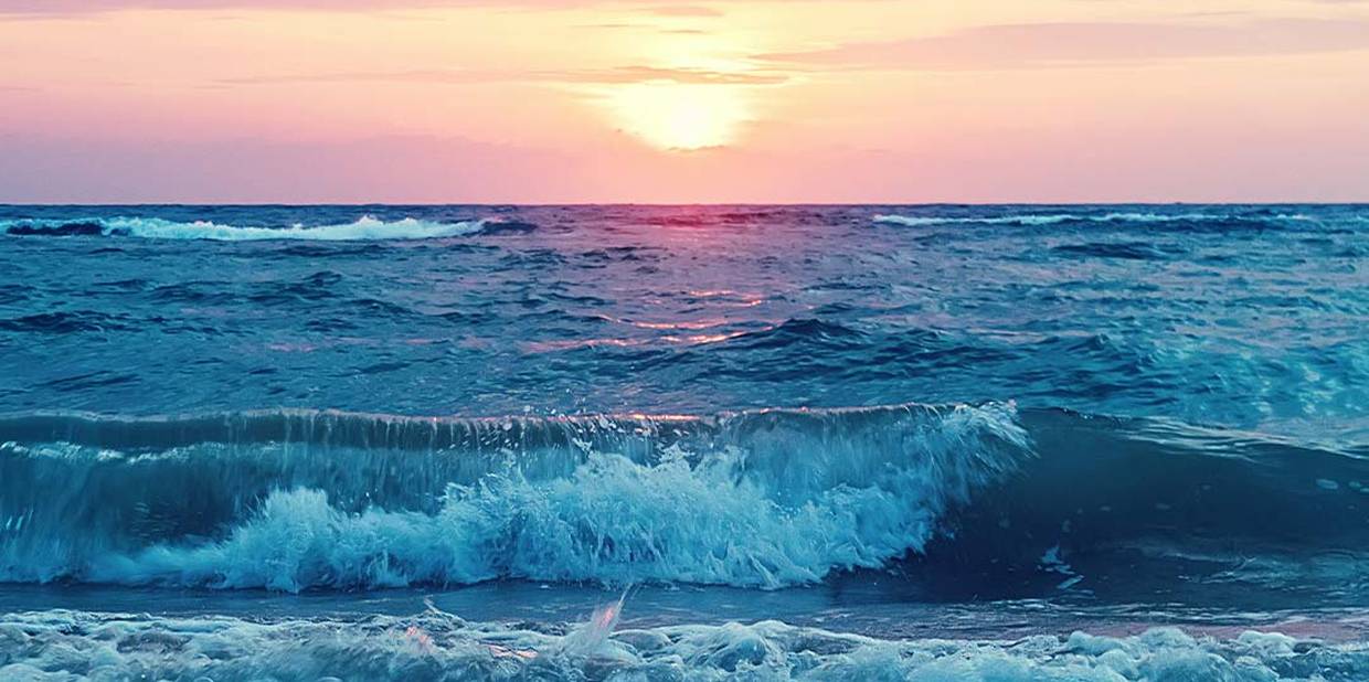 Imagem de onda do mar.