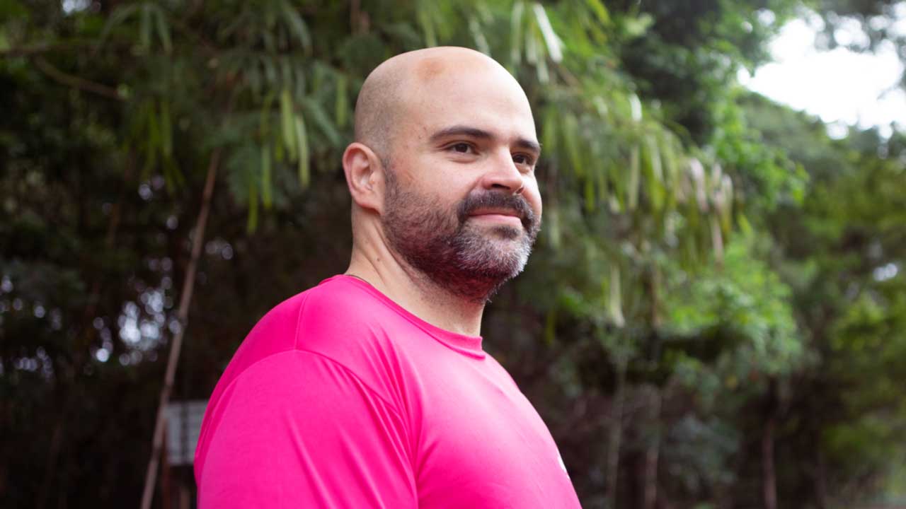 Com a Alice, participei da prova de corrida mais famosa do Brasil