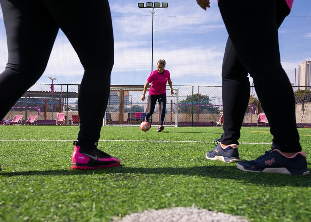 ‘Sem a Alice, eu não teria como seguir jogando futebol’