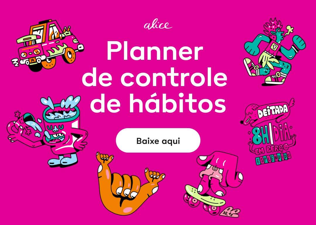 Baixe Grátis Planner De Controle De Hábitos 8196