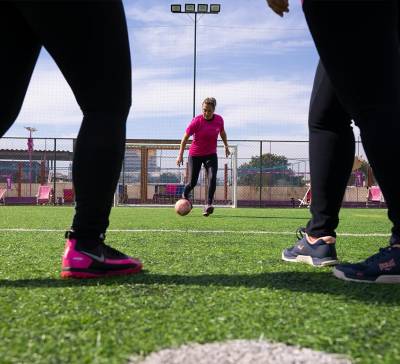 ‘Sem a Alice, eu não teria como seguir jogando futebol’